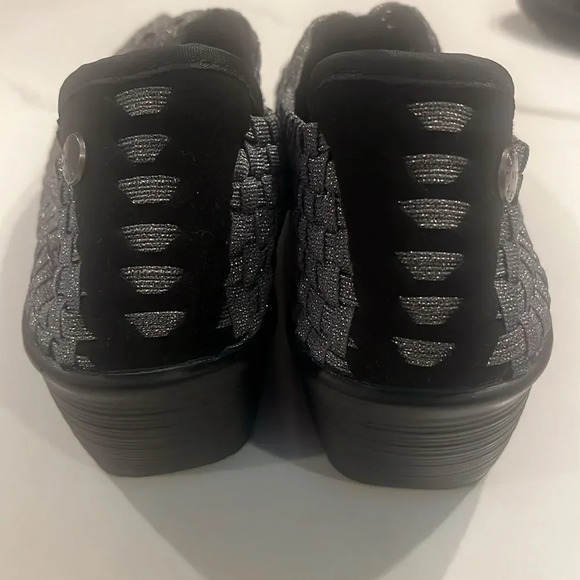 Bernie Mev Gem Wedge Greyish Blue Size 11 - Picture 4 of 10